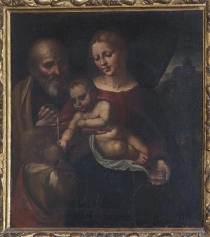 Sacra famiglia con San Giovannino - Crema